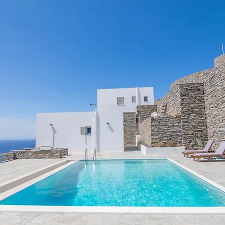 Kea Alya Luxury Living Villa With Pool וילה Melissaki